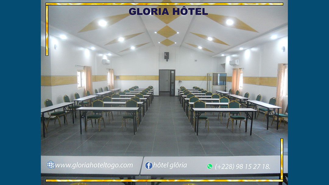 Restaurant et espace détente du Ghoria Hotel