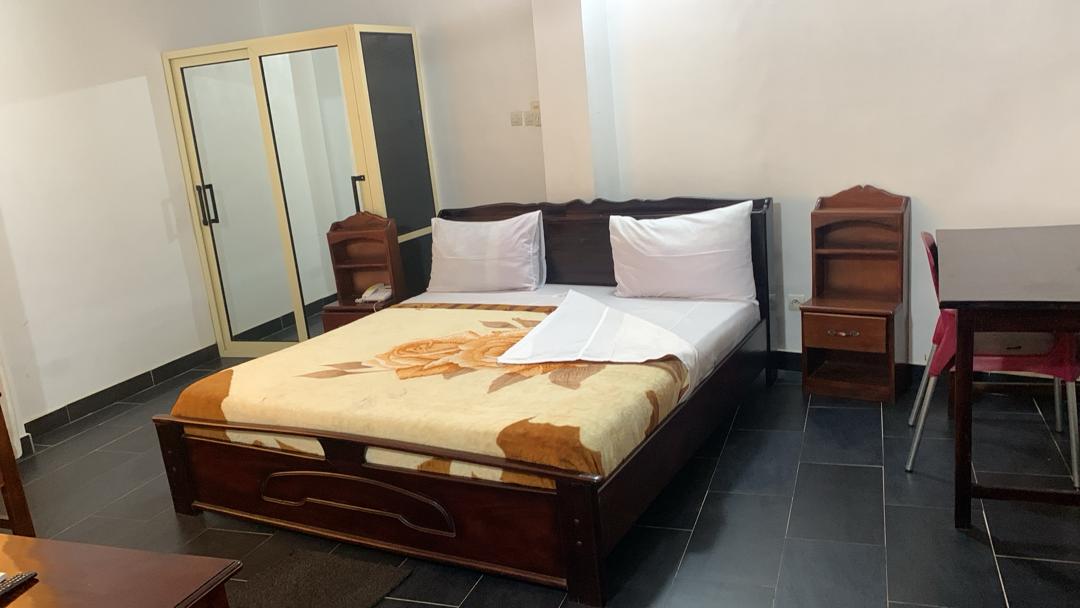 Restaurant et espace détente du Ghoria Hotel